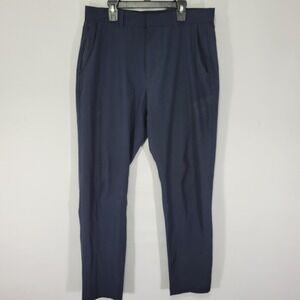 Fabletics‎ Men's Polyester Pants Navy Blue Active Size 31x32